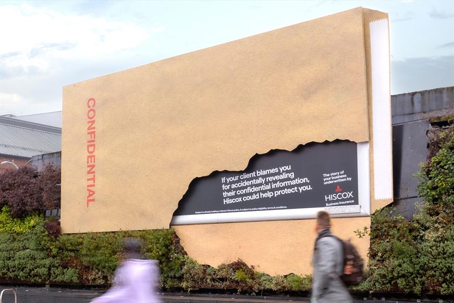 Hiscox ad