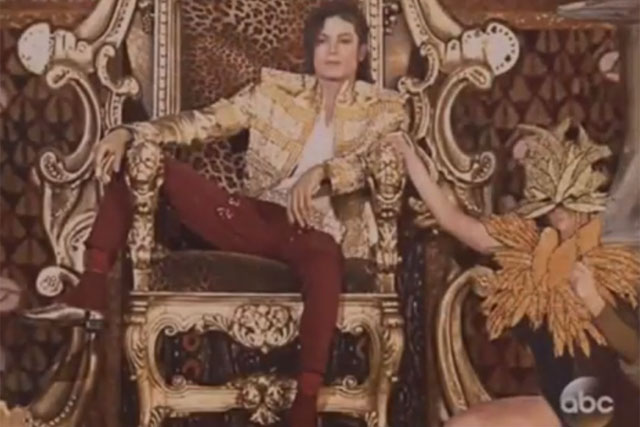 The hologram of Michael Jackson at the Billboard Music Awards