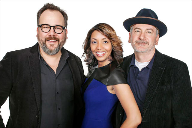 Linus Karlsson, Tara DeVeaux and Brian DiLorenzo: launch Ming