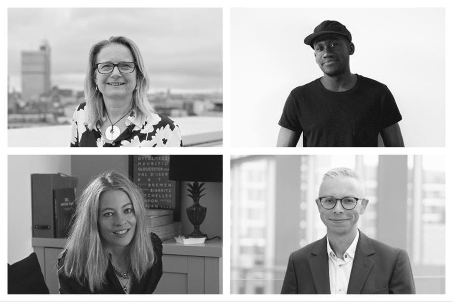 Clockwise from top left: Vicki Holgate, Kwame Taylor-Hayford, Dylan Mouratsing and Pia de Malherbe.