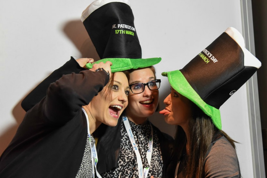 ISES UK: St Patrick's Day celebration (copyright Indigo Plum)