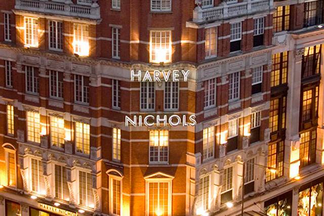 Harvey Nichols: the retailer's landmark Knightsbridge store