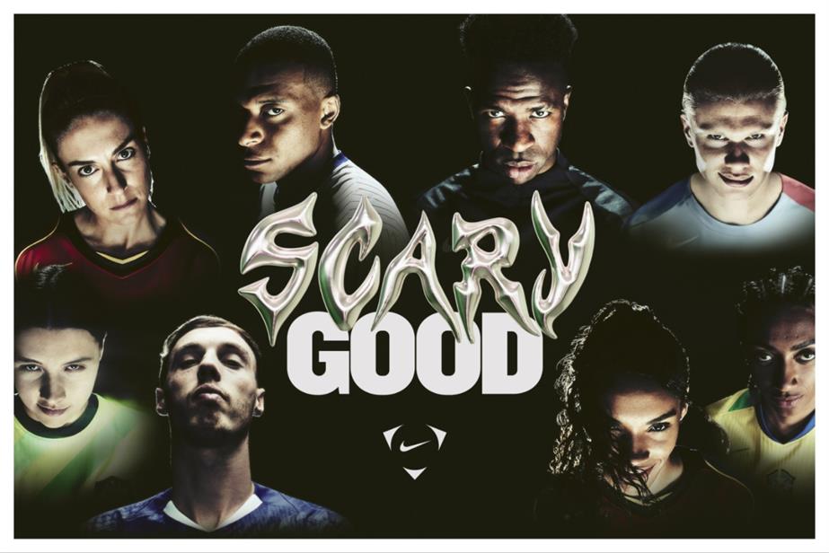 Still from Nike Football ad “Scary good”