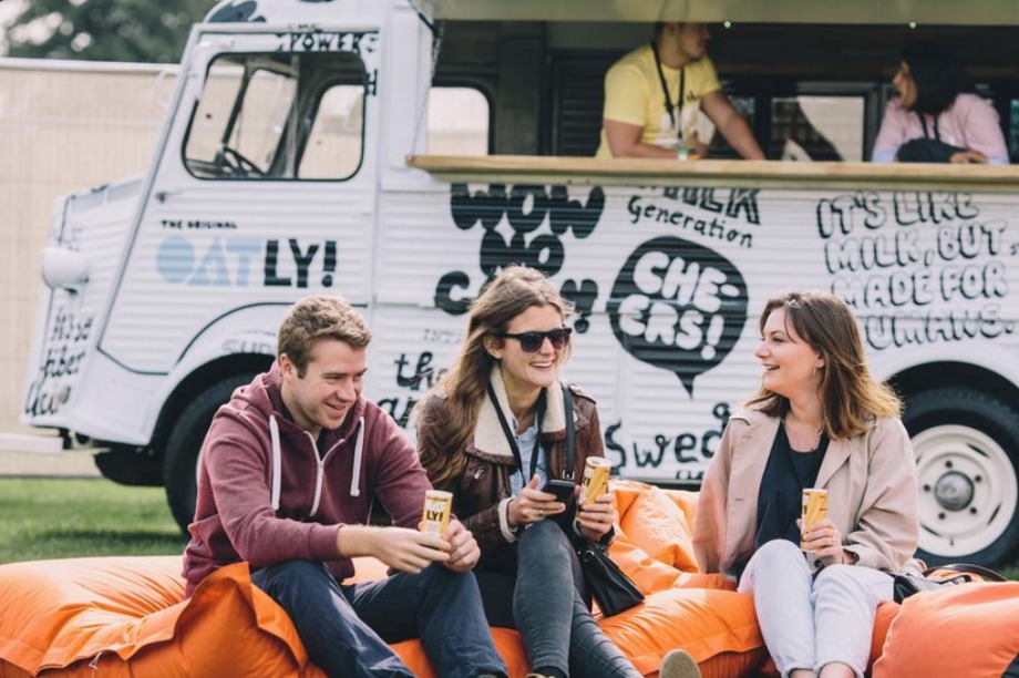 Oatly hosted consumers at its Break-fest event in Brixton
