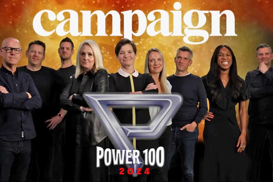 group of power 100 marketers