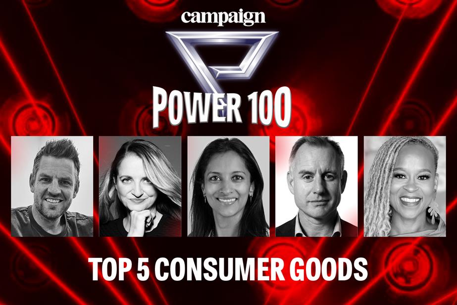 Power 100 top five – consumer goods