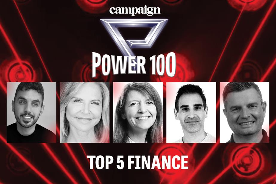 Power 100 top five - finance