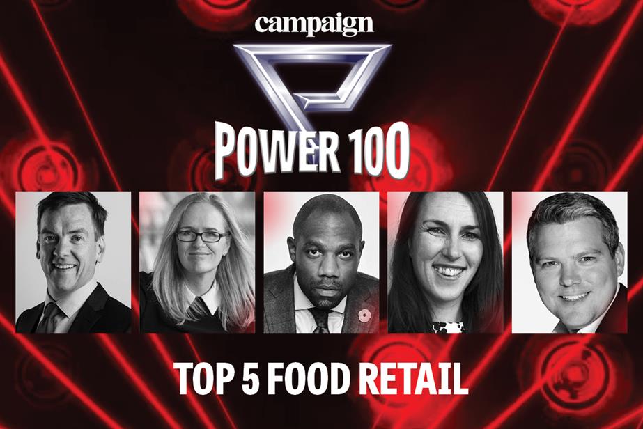 Power 100 top five – food retail