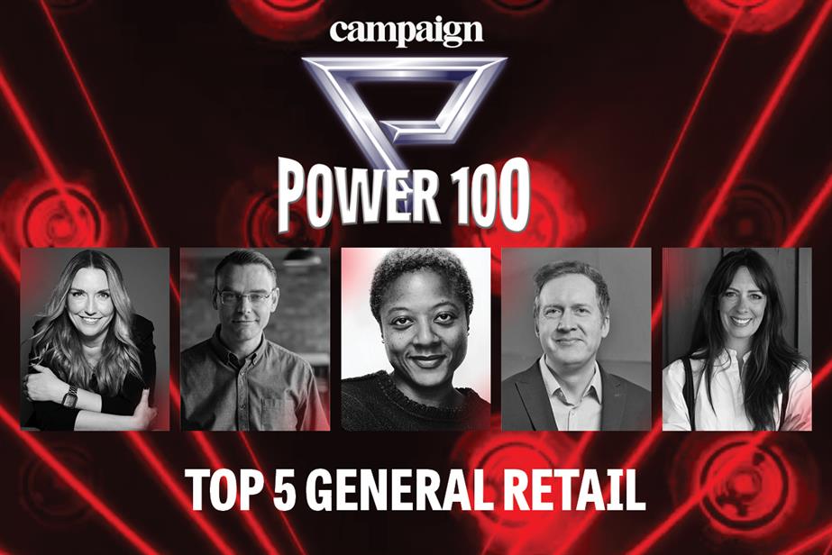 Power 100 top five – general retail