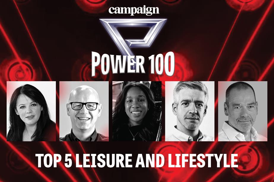 Power 100 top five – leisure and lifestyle