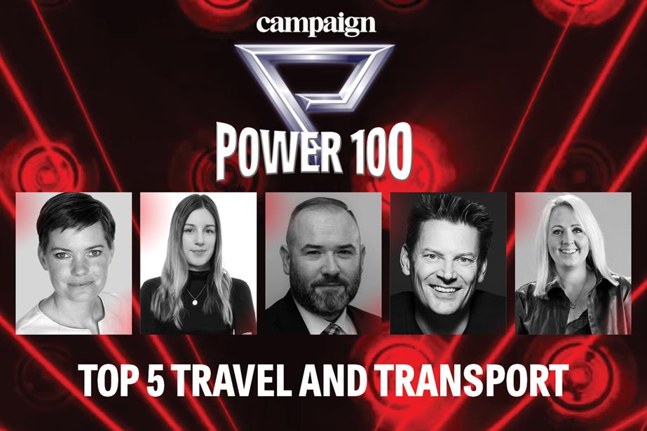 Power 100 top five – travel and transport