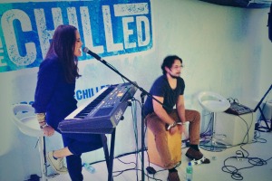 Live music featured in the Tuborg activation