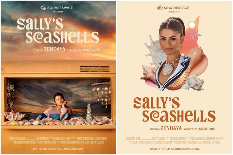 Squarespace Sally's Seashells Starring Zendaya 