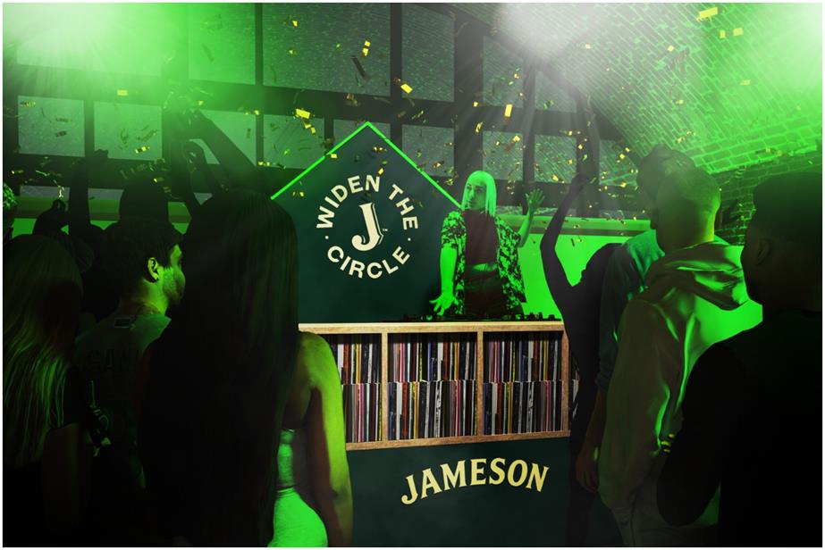 Jameson house party with music and comedy