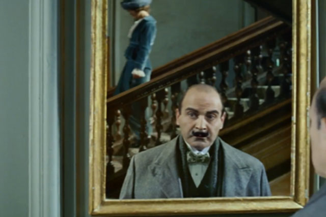 ITV: David Suchet appears as Hercule Poirot in broadcaster's promotional campaign
