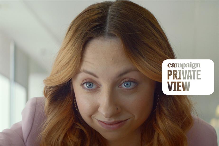 A woman raises her eyebrows signalling she wants a McDonald's 