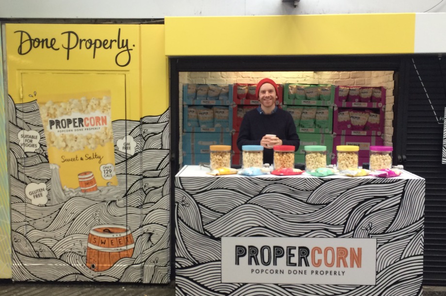 Propercorn pops up at Old Street