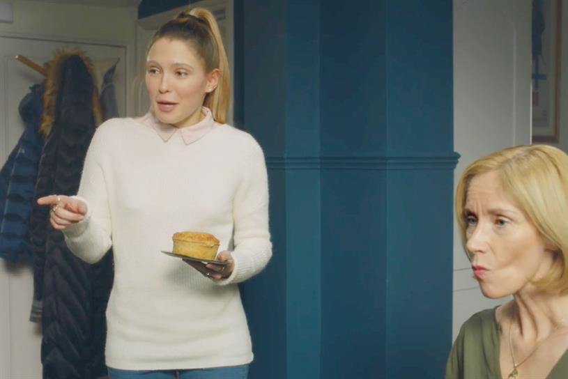 Still from Pukka Pies ad