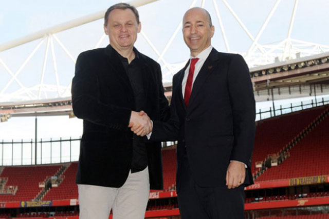 Arsenal and Puma sign a kit sponsorship deal