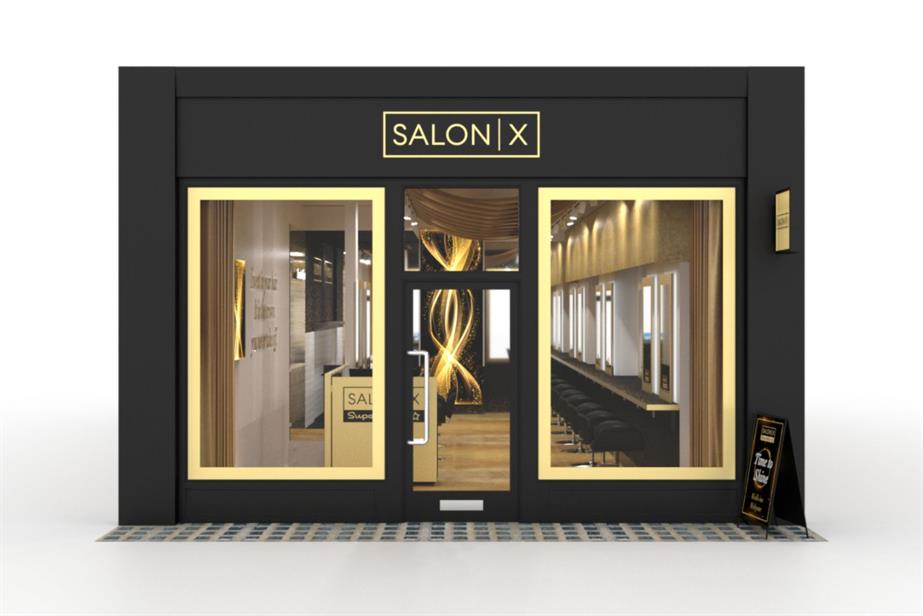 Mock-up of Salon X