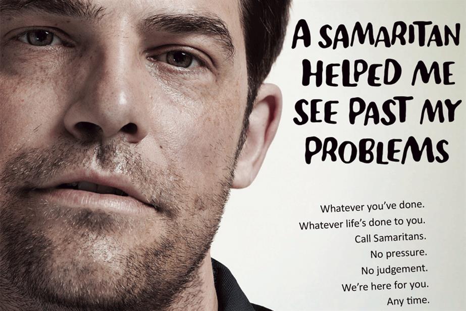 Samaritans: 'we're in your corner' campaign