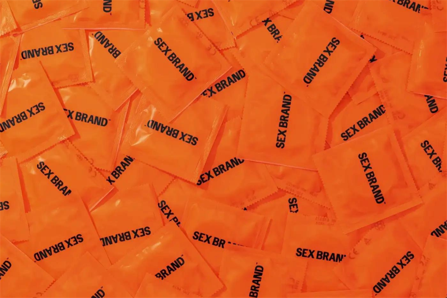 A stash of Sex Brand vegan condoms
