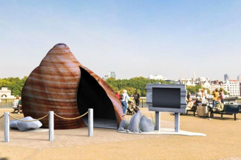 The Shellsphere's first stop will be London's South Bank
