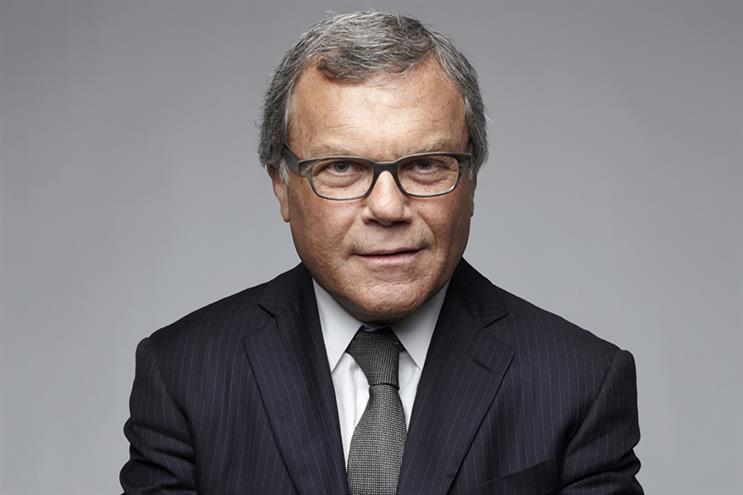 A photo of Sir Martin Sorrell smiling slightly