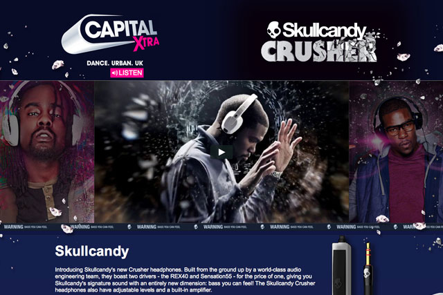 Skullcandy: signs up as the first commercial partner of Capital Xtra 