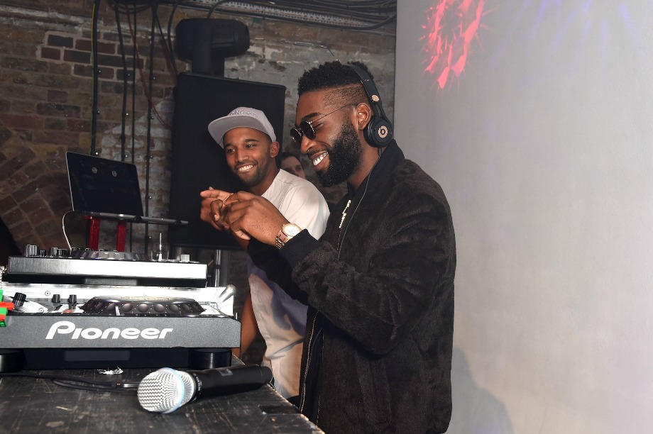 Tinie Tempah performed at the event alongside other artists