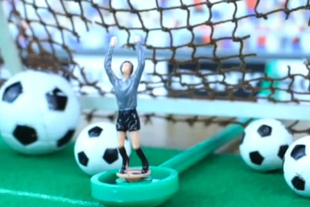 Sony: celebrates Germany's 7-1 win over Brazil
