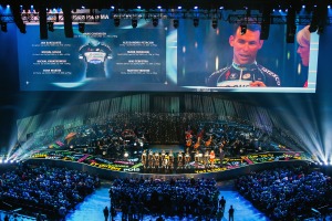 The ceremony included the presentation of 22 teams
