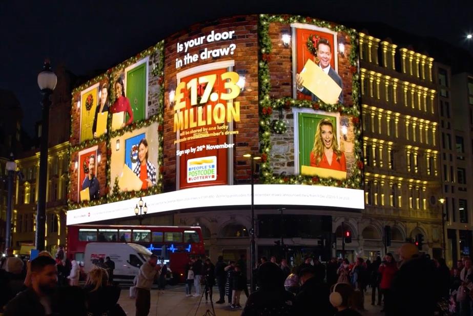 People's Postcode Lottery ad