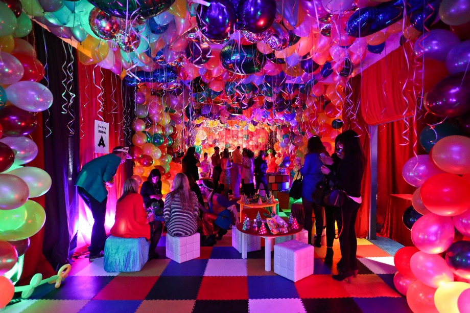 Guests' first secret surprise was Tommy's birthday party