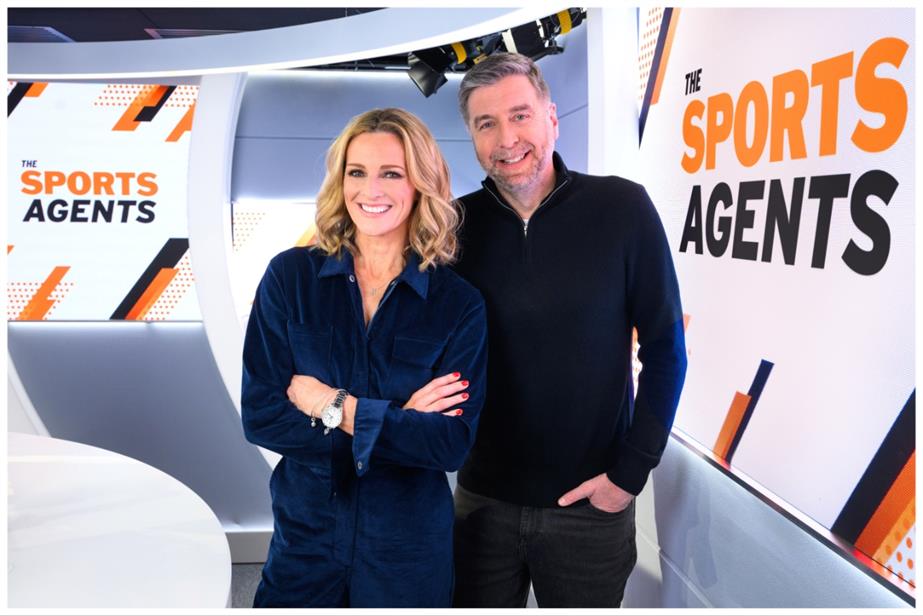 The Sports Agents with Gabby Logan and Mark Chapman.