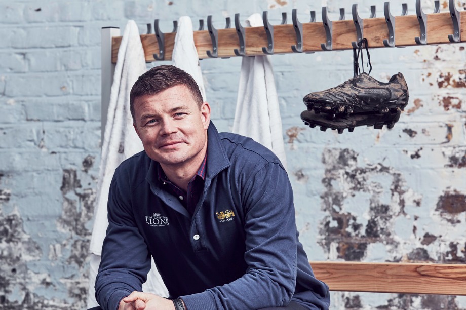 Rugby legend Brian O’Driscoll will captain the Pink Lion Rugby Club by Thomas Pink