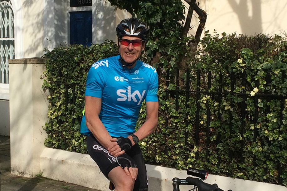 Tom Gentle was an avid cyclist and sailor (TRO)
