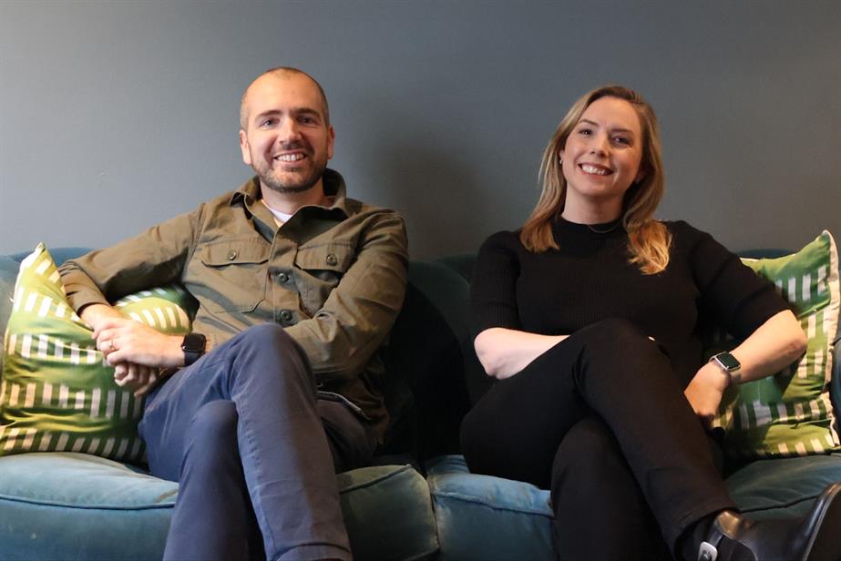 Image of Tom Wigley, director of digital, and Lindsay Turner, managing director.