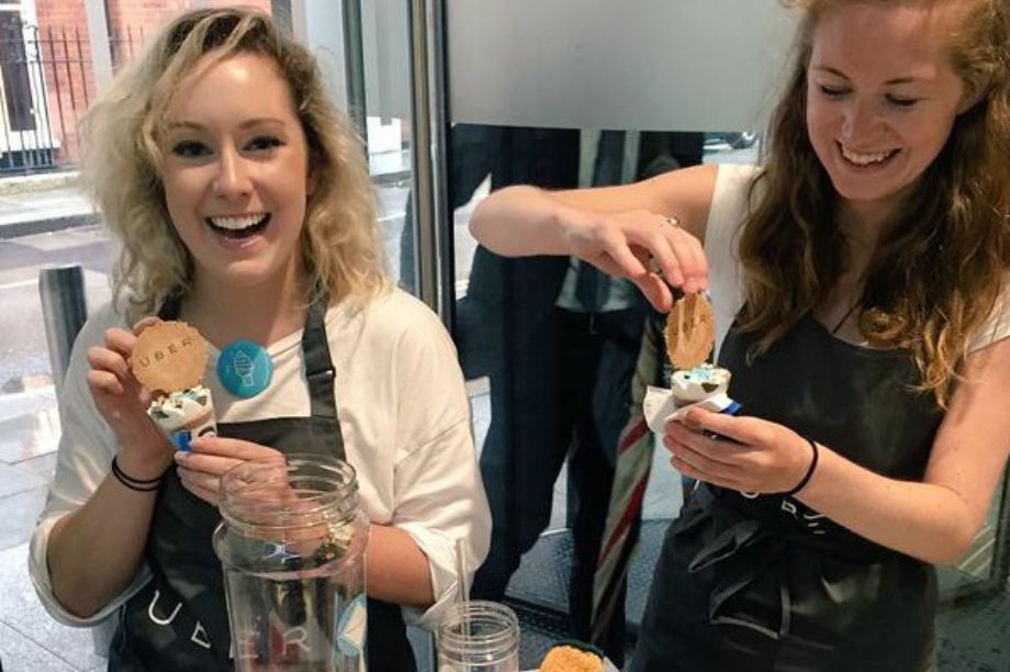 Beautiful Minds helped deliver the ice cream around the UK (Beautiful Minds Promotions)