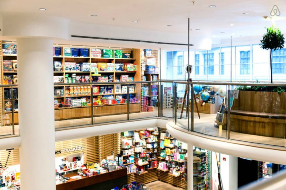 Guests will be locked in the store overnight (Airbnb)
