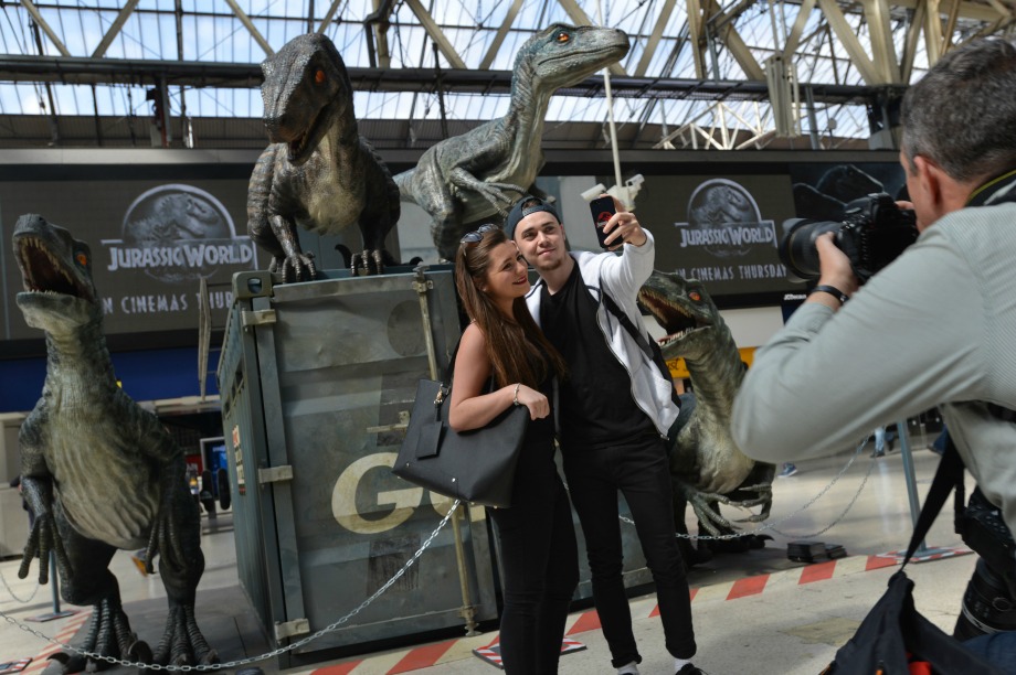 Velociraptors have taken over Waterloo Station