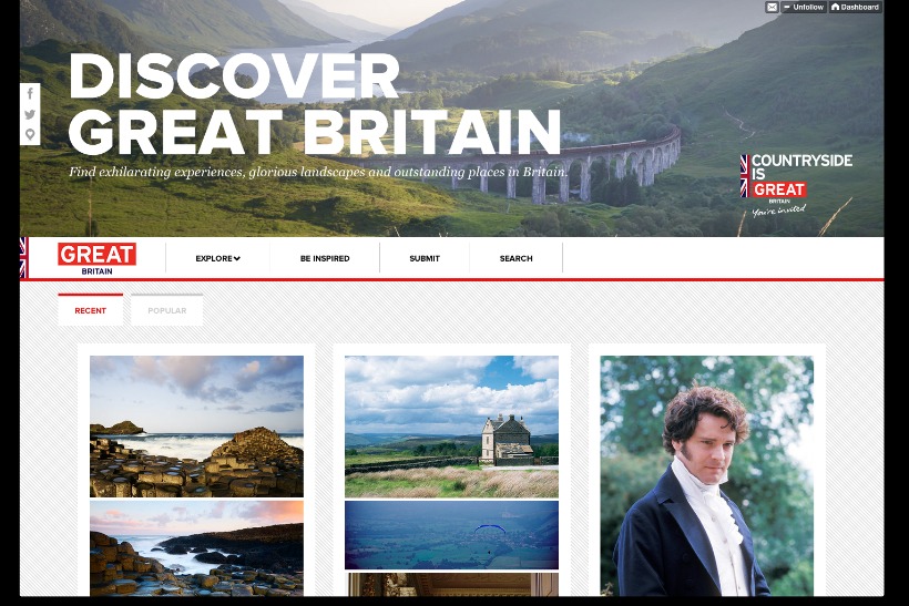 VisitBritain: using Tumblr to reach the visual generation
