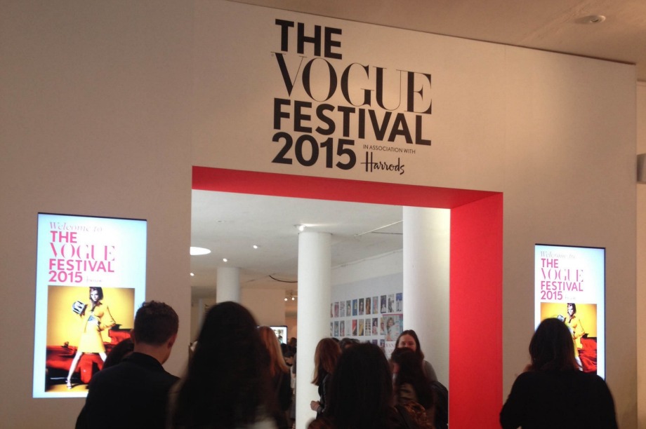Vogue Festival partnered with Harrods for a second time in 2015