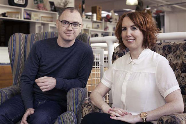 Wieden & Kennedy: newly promoted Andrew Kay and Helen Foulder 