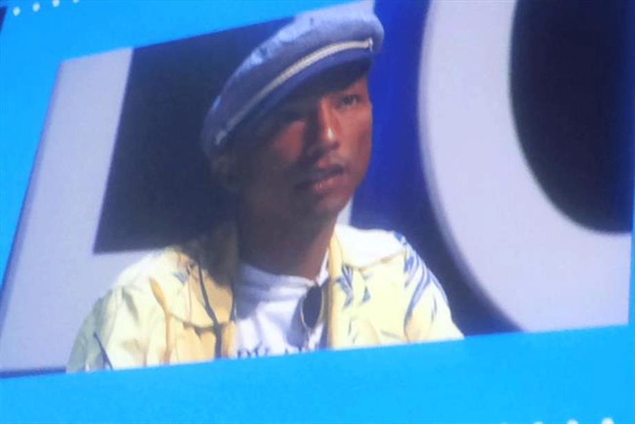 Pharrell Williams: talks to Ryan Seacrest at Cannes Lions