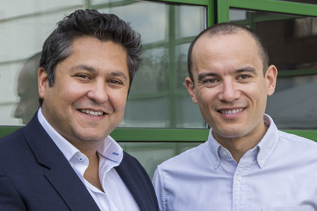 McCann London: chief executive Zai-Al-zaidy with new managing partner Tom Wong