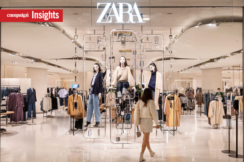 Zara store in Hong Kong