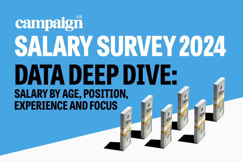 Campaign Salary Survey 2024 logo with Data Deep Dive wordmark