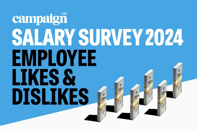 Campaign Salary Survey 2024 logo with Employee Likes and Dislikes wordmark