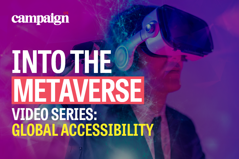Campaign Into the Metaverse: Global Accessibility wordmark